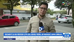 INTERSECTION OF PROFESSOR CLETO AND MANOEL PEREIRA STREETS IN PARANAGUÁ GETS SPEED BUMPS