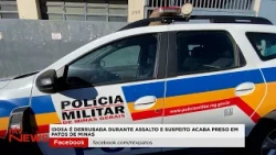 Elderly woman knocked down during robbery and suspect arrested in Patos de Minas