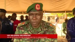 GAF 3RD INFANTRY BATTALION DECORATES PROMOTED SOLDIERS