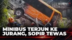 Minibus Terjun ke Jurang Sedalam 10 Meter di Bogor, Sopir Meninggal | SAPA MALAM