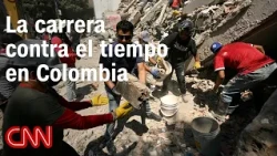 Race against time in Colombia to rescue survivors from earthquake rubble
