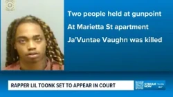 Georgia rapper charged with murder set to make first appearance in Fulton County court