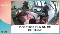 VIOLENT AND GUNFIRE AT A LA PLATA BUTCHER SHOP #BuenTelefe