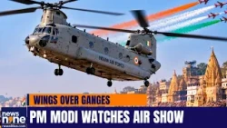 IAF Chinook Helicopter Takes Centre Stage At Varanasi Air Show | Wings Over Ganges 2026 | News9