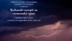 Andrej Velkavrh: Kuharski recepti za vremenske ujme, sept 2026