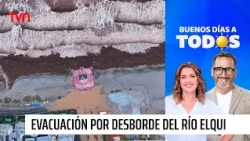 How long will it rain? Areas of La Serena are being evacuated due to the Elqui River overflowing ...