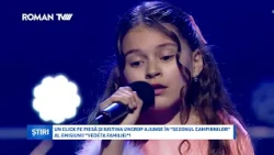 Un click pe piesă și Iustina Uncrop ajunge în "Sezonul Campionilor" al emisiunii "Vedeta familiei"!