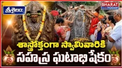 శ్రీశైలం: శాస్త్రోక్తంగా స్వామివారికి సహస్ర ఘటాభిషేకం | BT