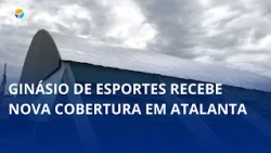 Sports Gymnasium receives new roof in Atalanta