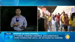 Runoff Election: check voting hours, documents, and how to find your polling place in Paraíba