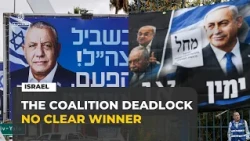 Israel election: Record turnout leaves Netanyahu and opposition short of a majority