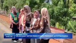 PEKIK NYARING CONCRETE PATH IMPROVES RESIDENT MOBILITY