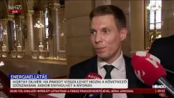 Hortay Olivér: Ha Paksot vissza lehet hozni a következő időszakban, akkor enyhülhet a nyomás - HírTV