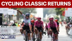 Thousands gather for return of Philadelphia Cycling Classic after 10 years