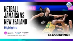 HISTORIC GOLD! 🏆 | New Zealand vs Jamaica Women's Netball | Glasgow 2026 Commonwealth Games