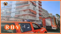 Dotze persones ateses per fum, inclòs un bebé, en un incendi ràpidament sufocat a Cullera