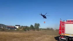Teslić: Požara i danas gasi helkopter MUP-a RS; Situacija pod kontrolom – 05.09.2026.