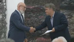 Ellenfény - Csurgai Ferenc képzőművész retrospektív kiállításának megnyitója - összefoglaló