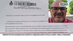 SRV  BUONABITACOLO SI DIMETTE IL CONSIGLIERE LAPENTA