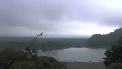 精進湖ライブカメラ タイムラプス映像（2026年7月3日） 提供：UTYテレビ山梨