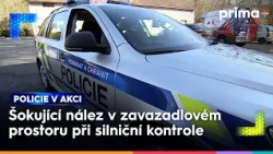 Silniční kontrola zavazadlového prostoru odhalí šokující nález | Policie v akci
