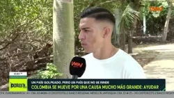 "Trying to do our part and we want to help": Harold Rivera, Junior midfielder.
