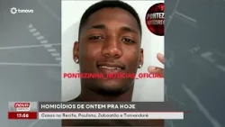 Homicides recorded in Recife, Paulista, Jaboatão, and Tamandaré | #NovaGeral