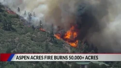Aspen Acres Fire threatening area near Bishops Castle