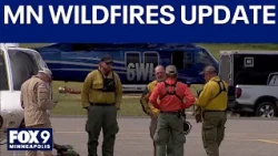 MN wildfires: Cooler weather, rain helping firefighters