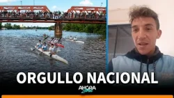 🥈 Agustín Ratto won the silver medal at the World Canoeing Championships in Gualeguaychú: