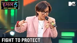 Rap Fight To Protect The Spot | Hustle 5 Apna Homeground | Badshah | MC Square
