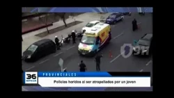 Córdoba: Policías heridos al ser atropellados por un joven