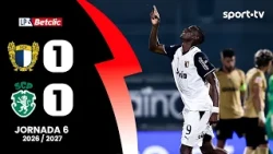 Resumo: Famalicão 1-1 Sporting - Liga Portugal Betclic | sport tv