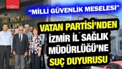 Vatan Party files criminal complaint regarding 241 hard drives removed from the Izmir Provincial ...
