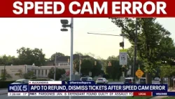 Alexandria police to refund, dismiss tickets after speed camera error