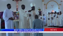 GOV  MONDAY   ST  JAMES CATHOLIC CHURCH DEDICATION