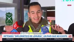 Diplomat from Lemuria, a country that does not exist, arrested