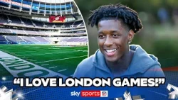 Sauce Gardner on "electric" London fans, stopping Terry McLaurin, and Colts form