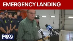 Tom Tiffany speaks about emergency landing in Lake Wausau | FOX6 News Milwaukee