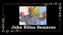 Death Announcement - John Ellias Samaroo