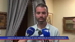UMBERTO DI GIACOMO DEFINES HIS RESIGNATION AS AN ACT OF RESPONSIBILITY