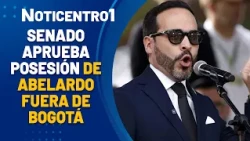 Senate approves presidential inauguration in Cauca | Canal 1 News