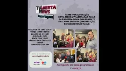 NA INAUGURAÇÃO DA NOVA SEDE DA TV ABERTA SÃO PAULO PARTE IV