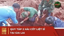 Quy tập 2 hài cốt liệt sĩ tại Gia Lai | Chiến dịch 500 ngày đêm | QPVN
