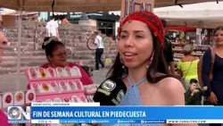 50 entrepreneurs in La Libertad Park, in Piedecuesta