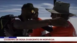 SPORT. GIUSEPPE DE ROSA TAKES SILVER IN NORWAY
