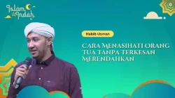 How to Advise Your Parents Without Seeming Condescending - A Lecture by Habib Usman