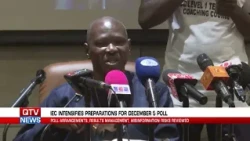 IEC STEPS UP ELECTORAL PREPARATIONS AHEAD OF DECEMBER 5 POLLS.