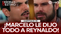 Señora del Destino: Marcelo confessed to Reynaldo that Viviana had been with him (Episode n°75)