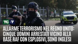 Terrorism alert in the UK: five men arrested near RAF base with explosives, they are British